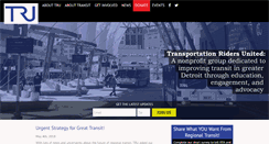 Desktop Screenshot of detroittransit.org